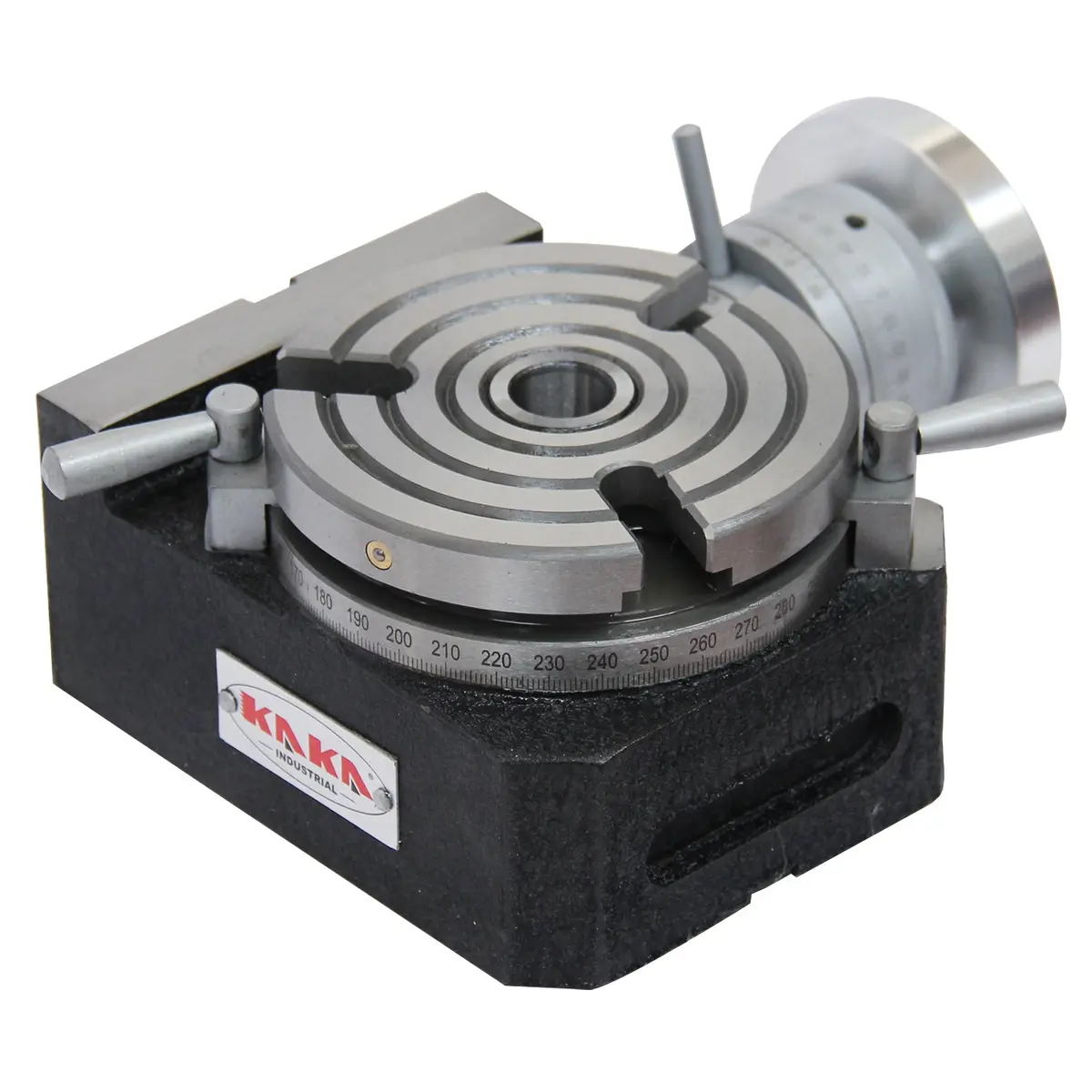 Hv-4 Horizontal & Vertical Rotary Table 110Mm, Cast Iron Rotary Table, Mt2 Bore, Low Profile Rotary Table 1