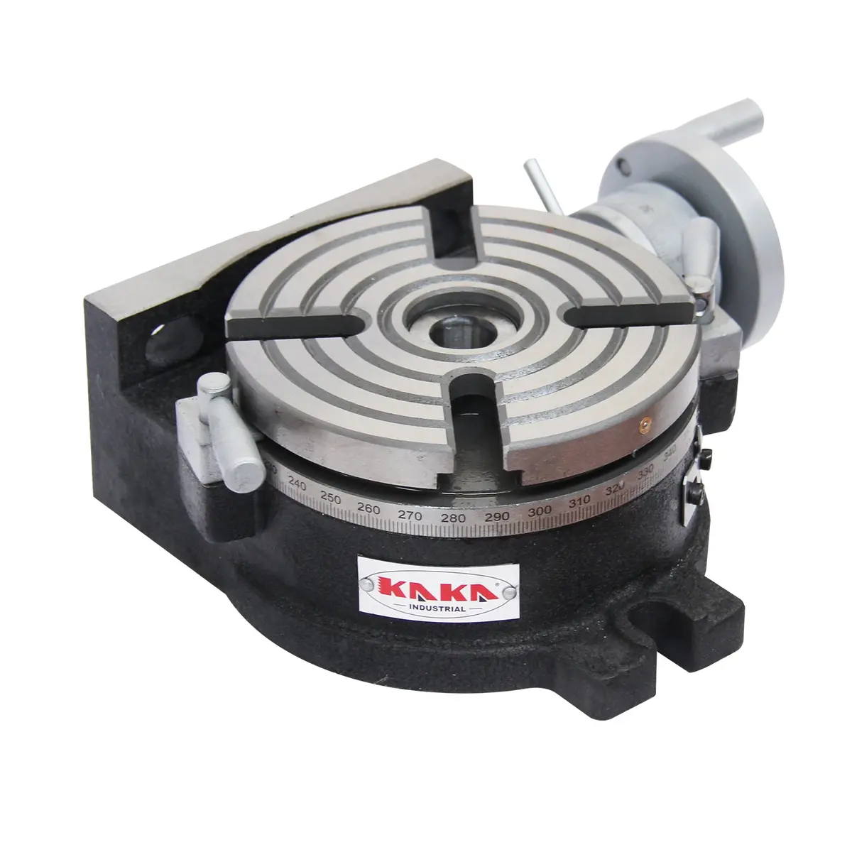 Precision Rotary Table Hv-6 (150Mm),  90:1 Ratio, Mt2 Bore, Low Profile Horizontal/Vertical Workholding Table 1