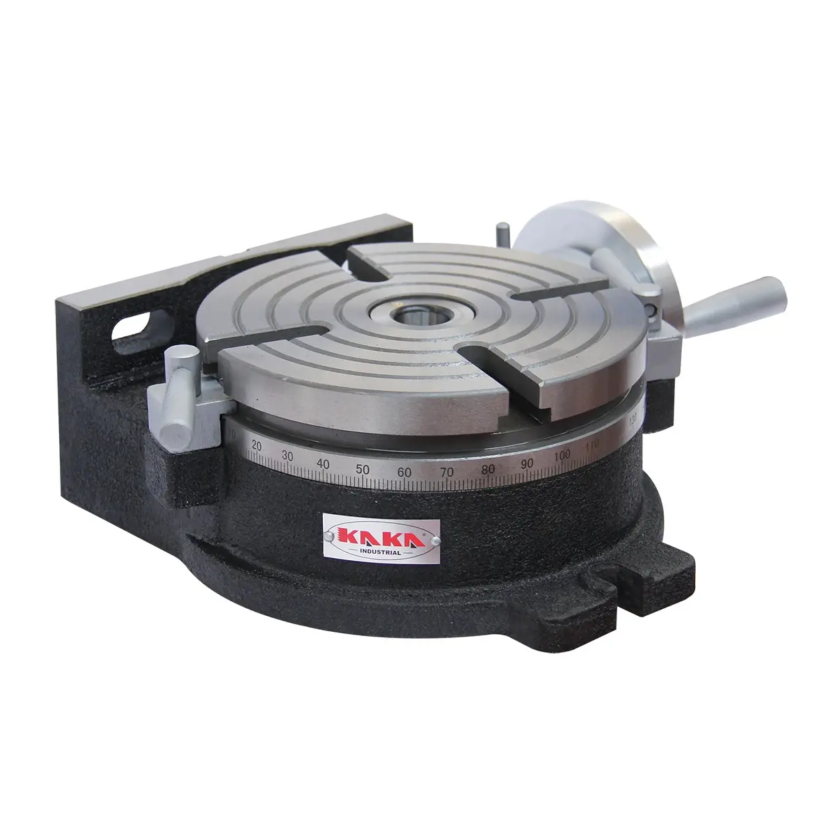 Hv-8 Industrial Rotary Table 200Mm, Mt3 Bore, Horizontal & Vertical Workpiece Holding Table 1