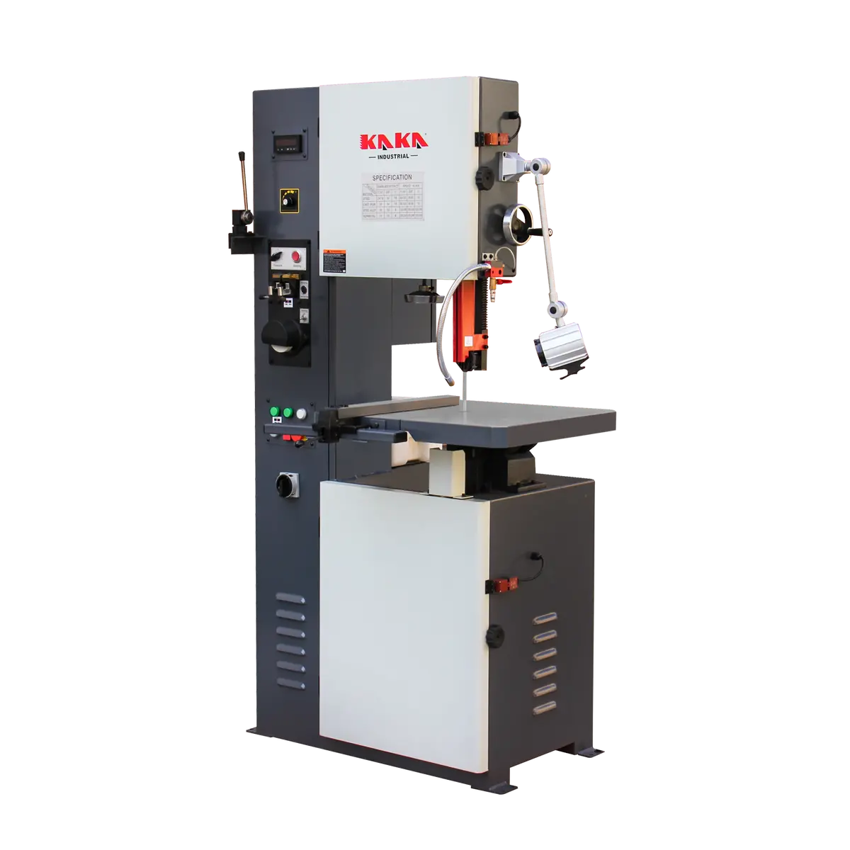Metal Cutting Vertical Band Saw Vs-1611, Vertical Bandsaw Curve Cutting With Vertical Blade, 240V Motor 1