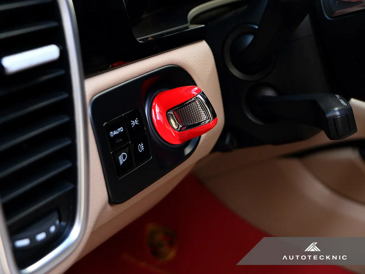 Autotecknic Painted Ignition Switch - Porsche Panamera 2017-2024 | Cayenne 2019-2023 2