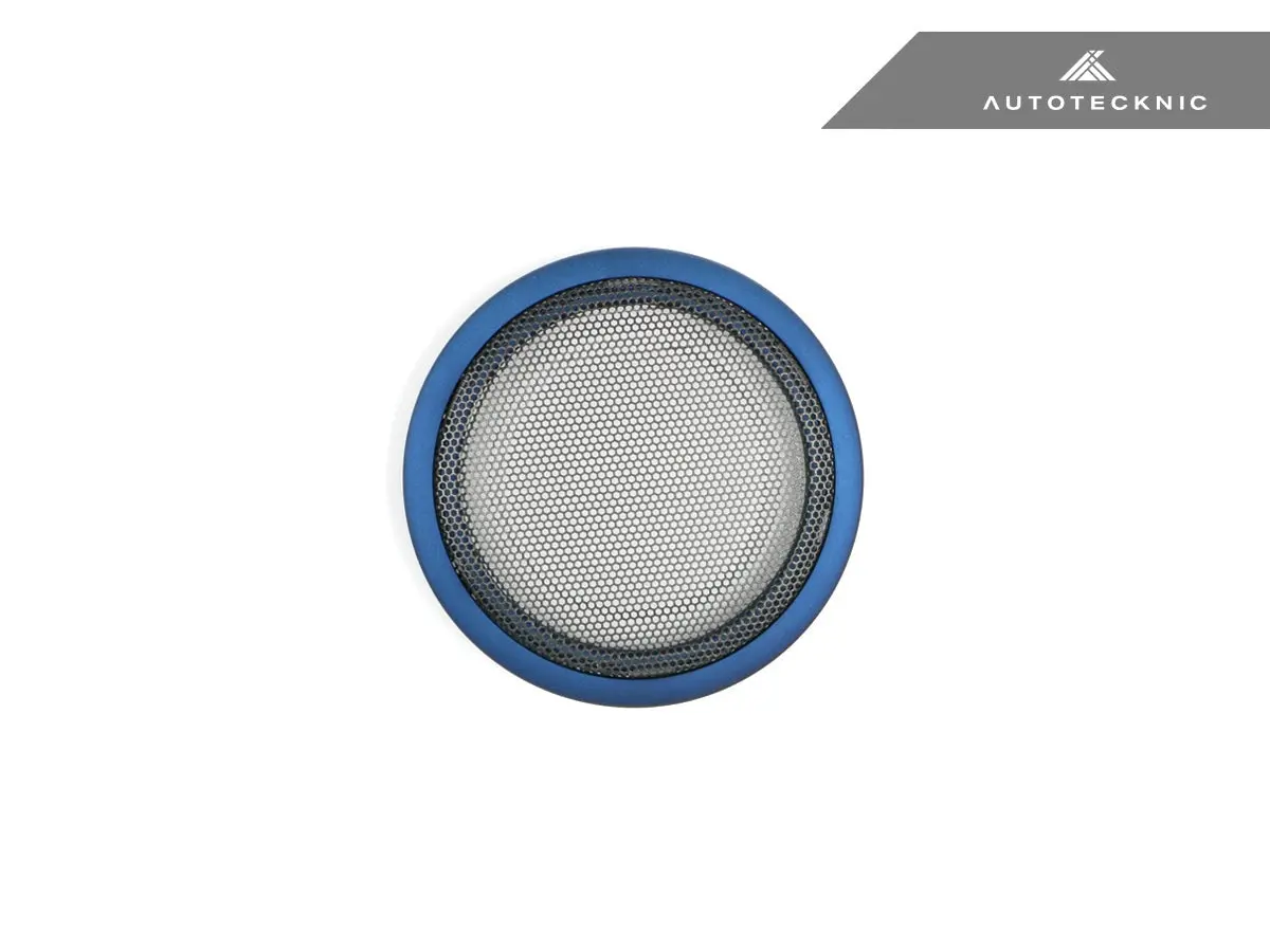 Autotecknic Door Panel Speaker Mesh Cover Set - Bmw F-Chassis 17