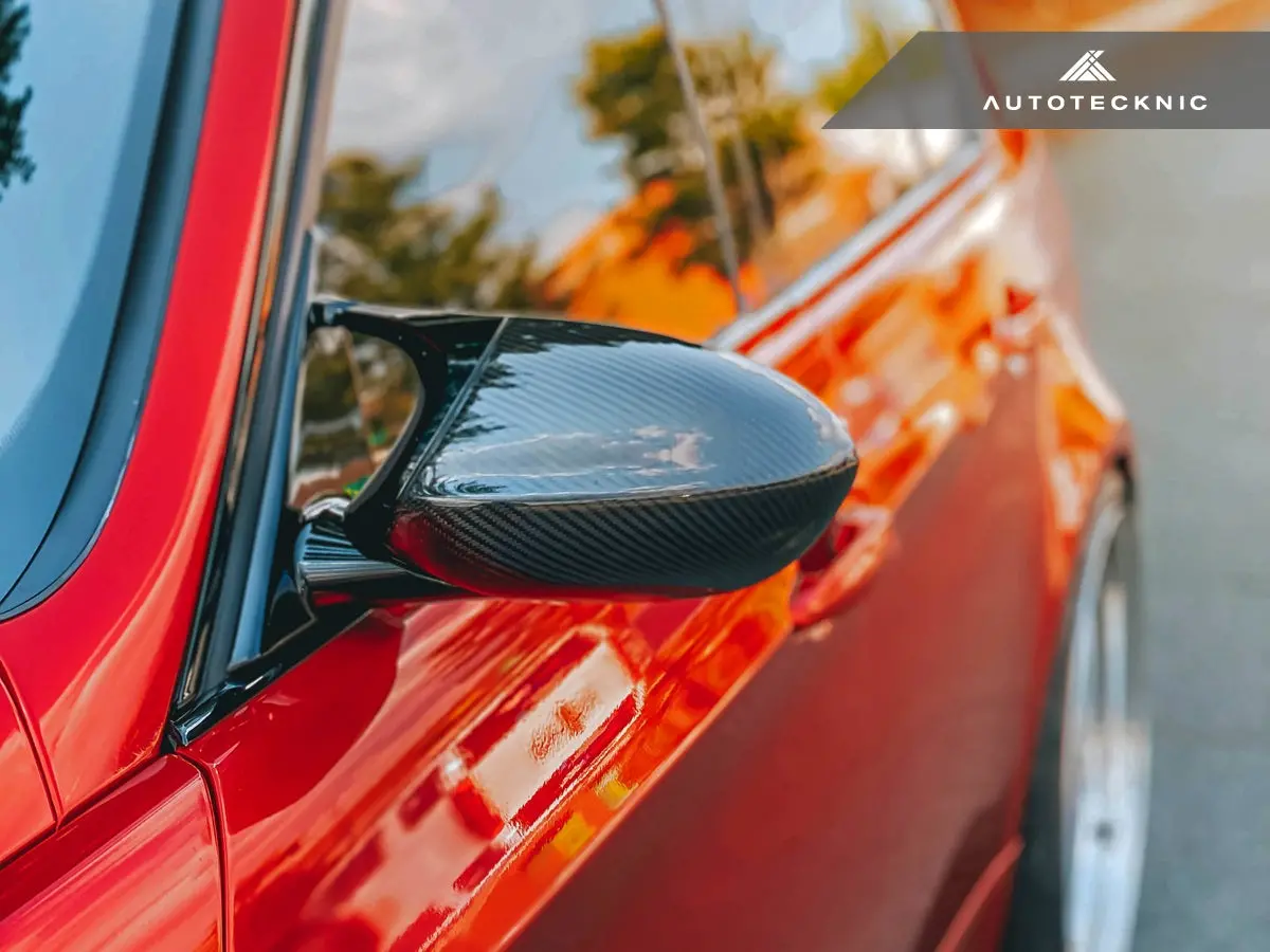 Autotecknic Replacement Version Ii Dry Carbon Mirror Covers - E9x M3 | E82 1M 8