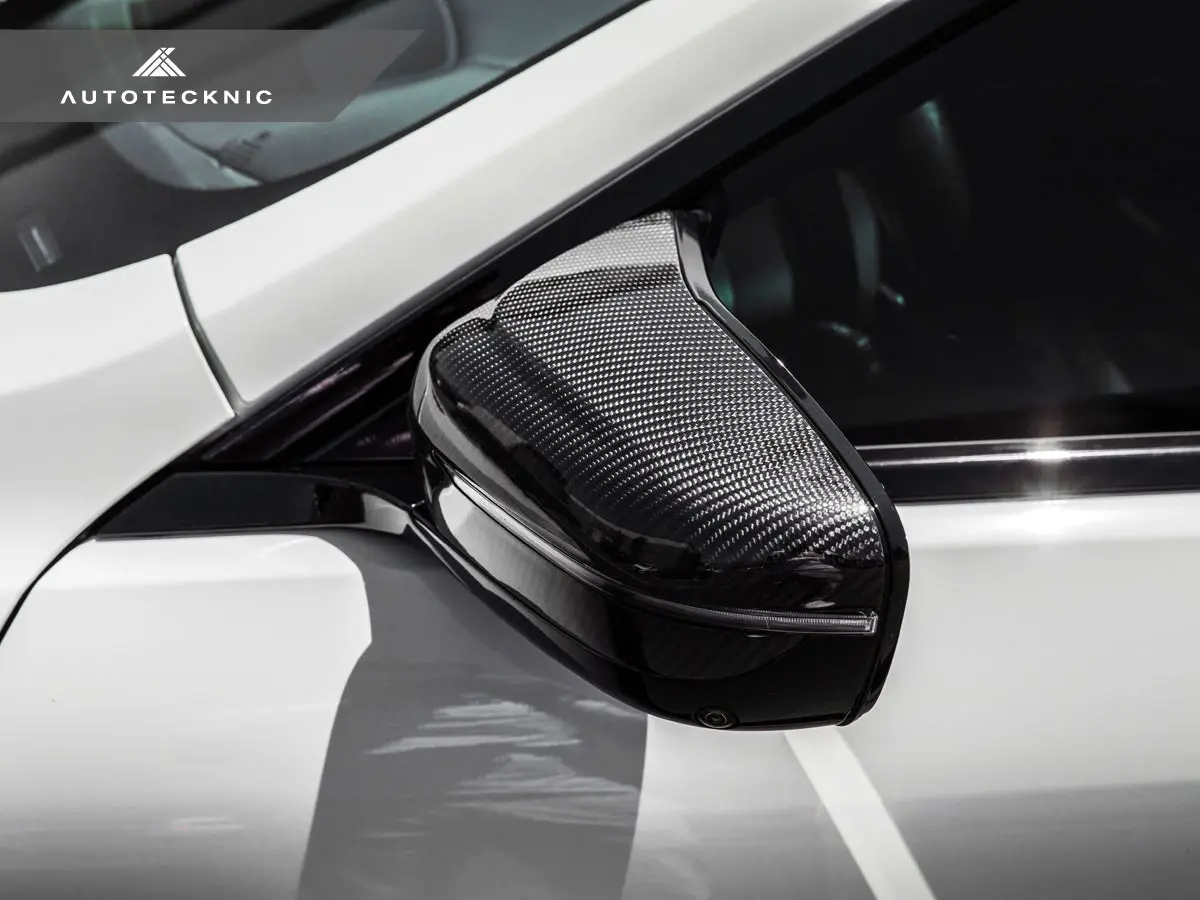 Autotecknic Replacement Dry Carbon Mirror Covers - F92 M8 1
