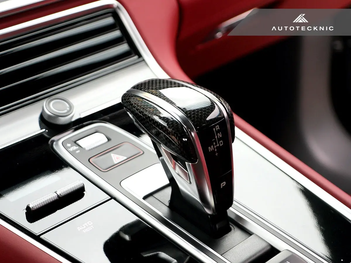Autotecknic Carbon Fiber Exclusive Design Shift Lever - Porsche 971 Panamera | 9Y0 Cayenne 6