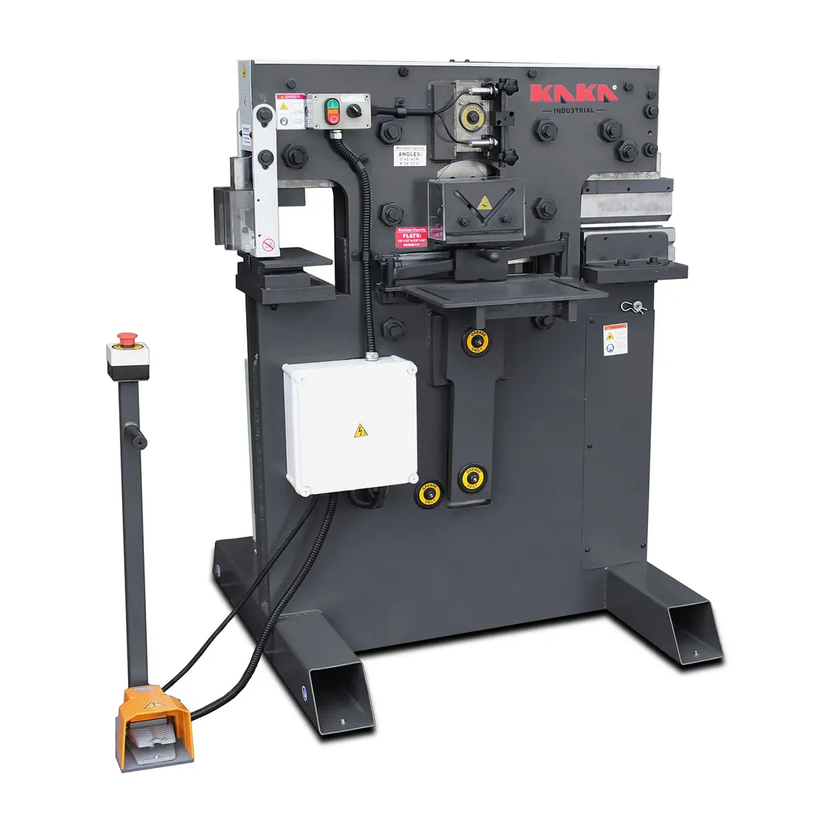 Hydraulic Ironwoker M-55, 55 Ton Metal Iron Worker, Hydraulic Punch, Shear Notcher 1