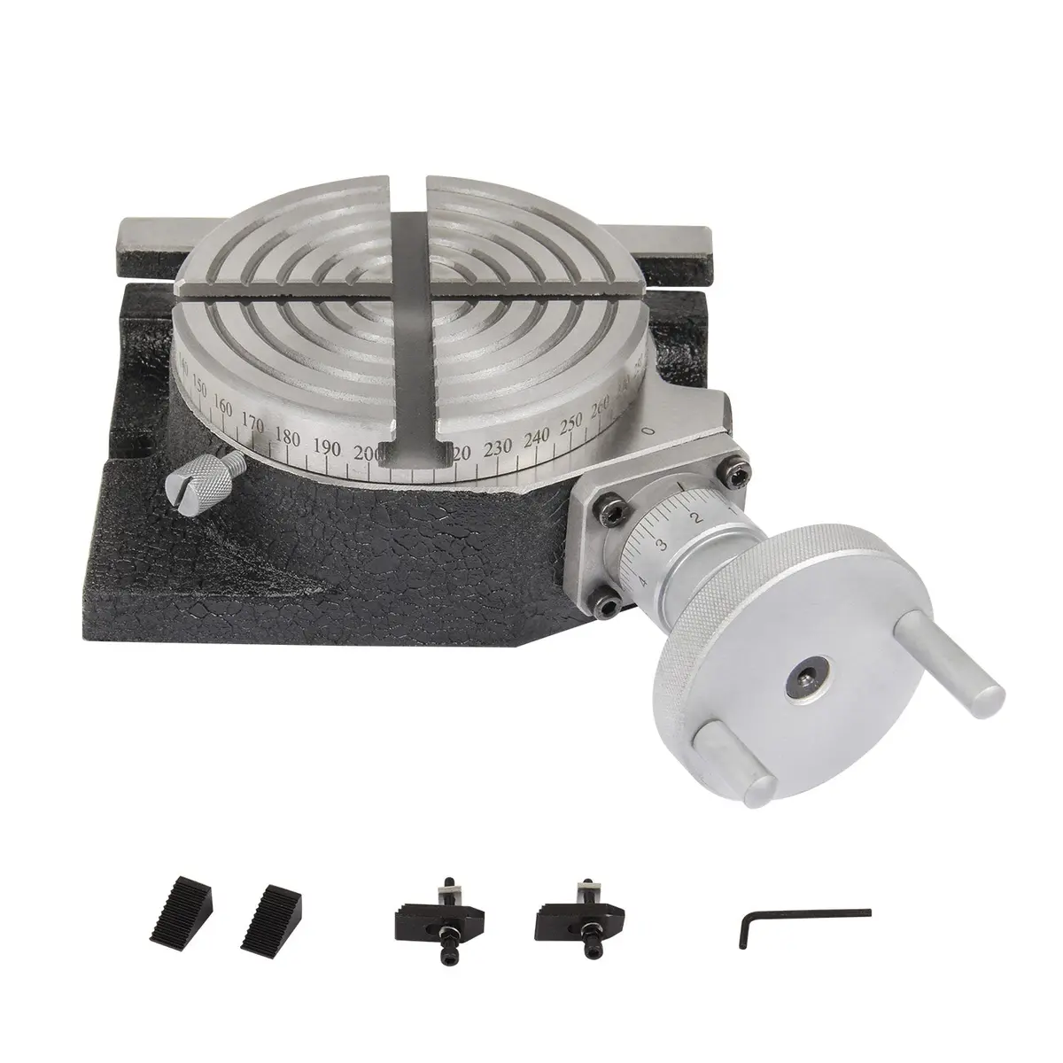Compact Rotary Table Mhv-4, Ø110mm Horizontal Vertical Rotary Table, Precision Milling Indexing Tool 1