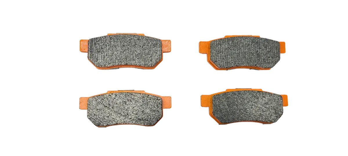 Nissin Racing Rear Brake Pad Type R Acura Integra Non Type R 99-01, Honda Civic Si 99-00, And 1999 Honda Civic Cs 3Dr 1.6L, Dx 2Dr/3Dr/4Dr 1.6L, Ex 2Dr/3Dr/4Dr 1.6L, Gx 3Dr/4Dr 1.6L, Hx 2Dr/3Dr 1.6L, Lx 3Dr 1.6L 1