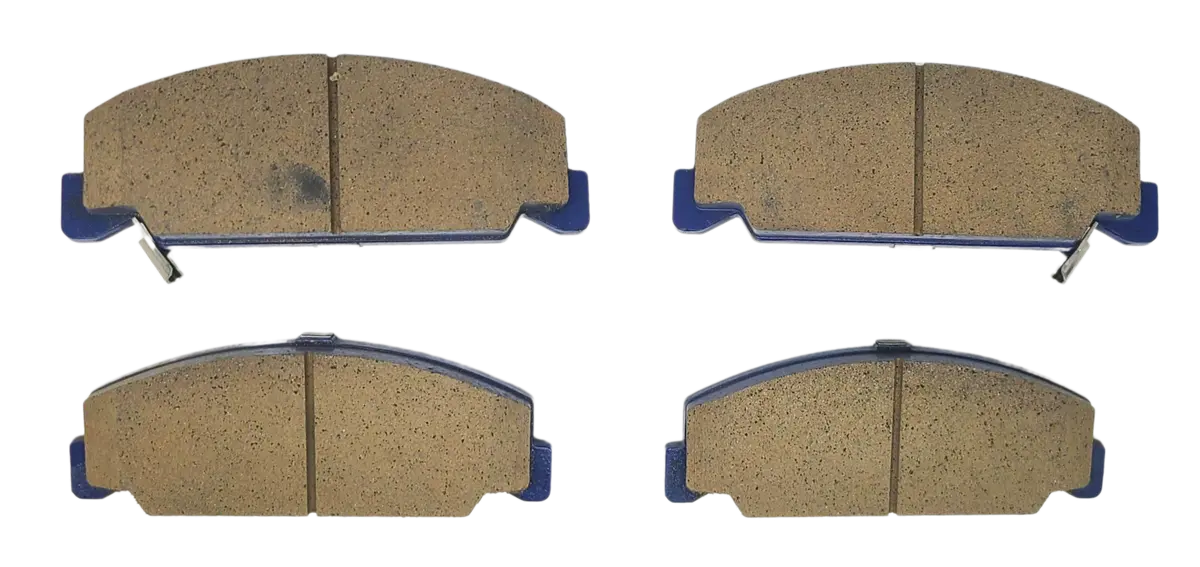 Nissin Street Front Brake Pad For 1999 To 2000 Honda Civic Cx 3Dr 1.6L, Dx 2Dr/3Dr/4Dr 1.6L, Ex 3Dr 1.6L, Gx 3Dr/4Dr 1.6L, Lx 3Dr/4Dr 1.6L, And 1999 Hx 2Dr/3Dr 1.6L 1