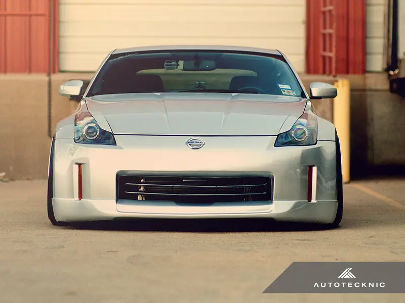 Autotecknic Painted Headlight Trim Set - Nissan 350Z 1