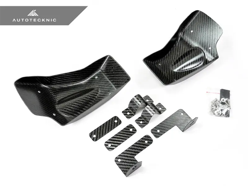 Autotecknic Dry Carbon Fiber Brake Cooling Duct - Nissan R35 Gtr 1