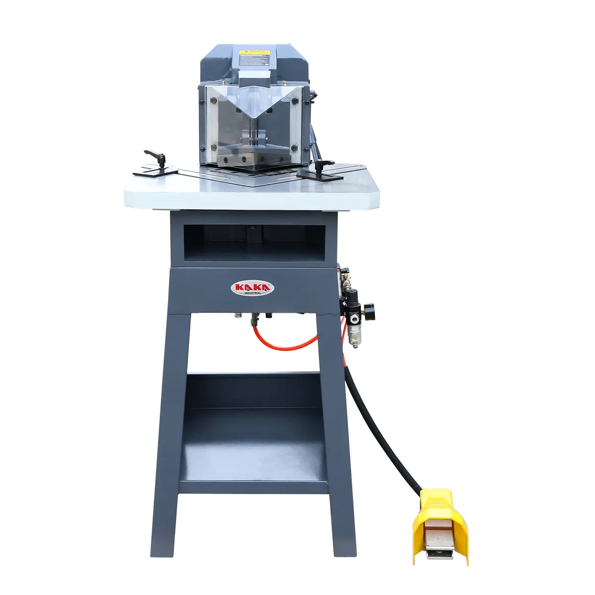 Pneumatic Plate Notcher Pnm-130, Fixed Angle Plate Notching Machine 1