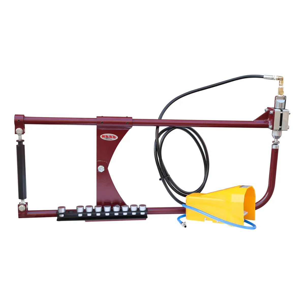 Planishing Hammer Pph-24, Air Operated 610Mm Sheet Panel Beating, Benchtop Air Hammer With 9 Anvils 1