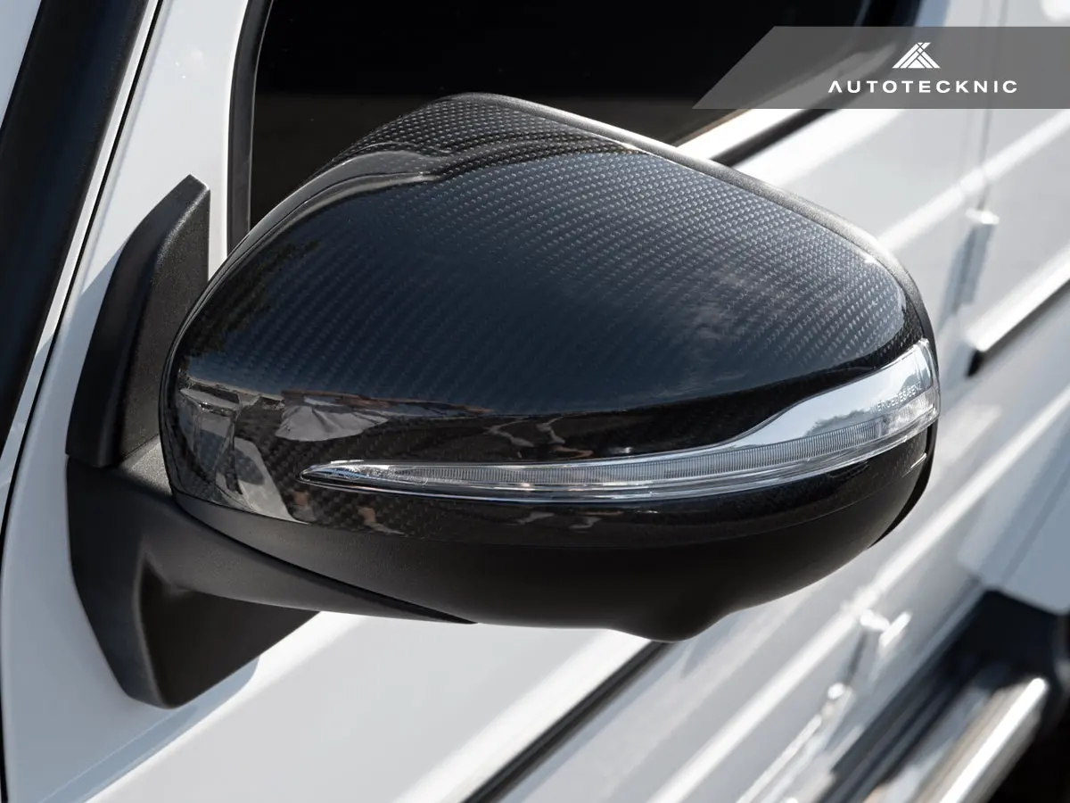 Autotecknic Replacement Dry Carbon Mirror Covers - Mercedes-Benz V167/ W167 Gle 1