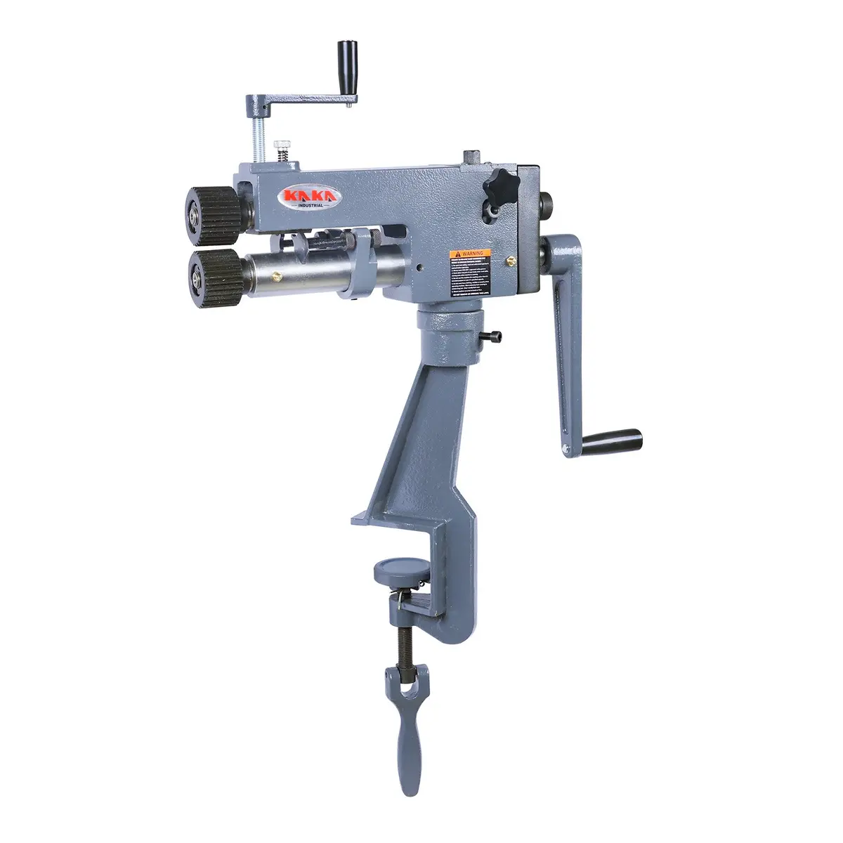 Hvac Rotary Machine Rm08, 177Mm Throat Cast-Iron Bead Roller, 0.8Mm Sheet Metal Rotary Forming Machine, Duct Tools C/W 6 Dies 1