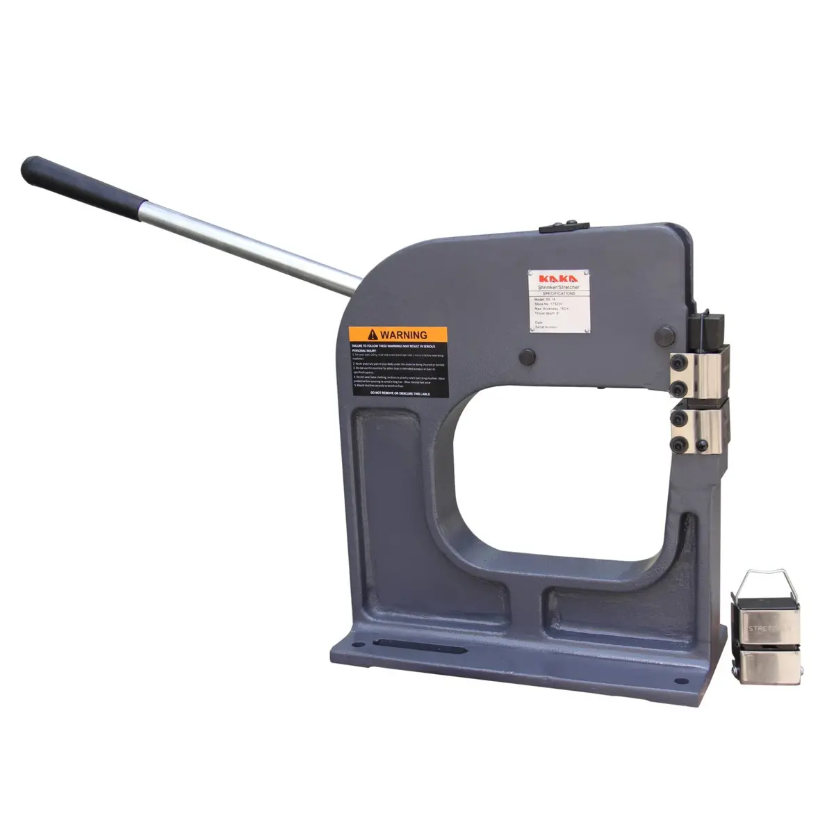 Sheet Metal Shrinker Stretcher Ss-16, Hand-Operated Sheet Metal Shaping Tools, 1.5Mm Thick 208Mm Throat Depth Sheet Shrinking & Stretching 1