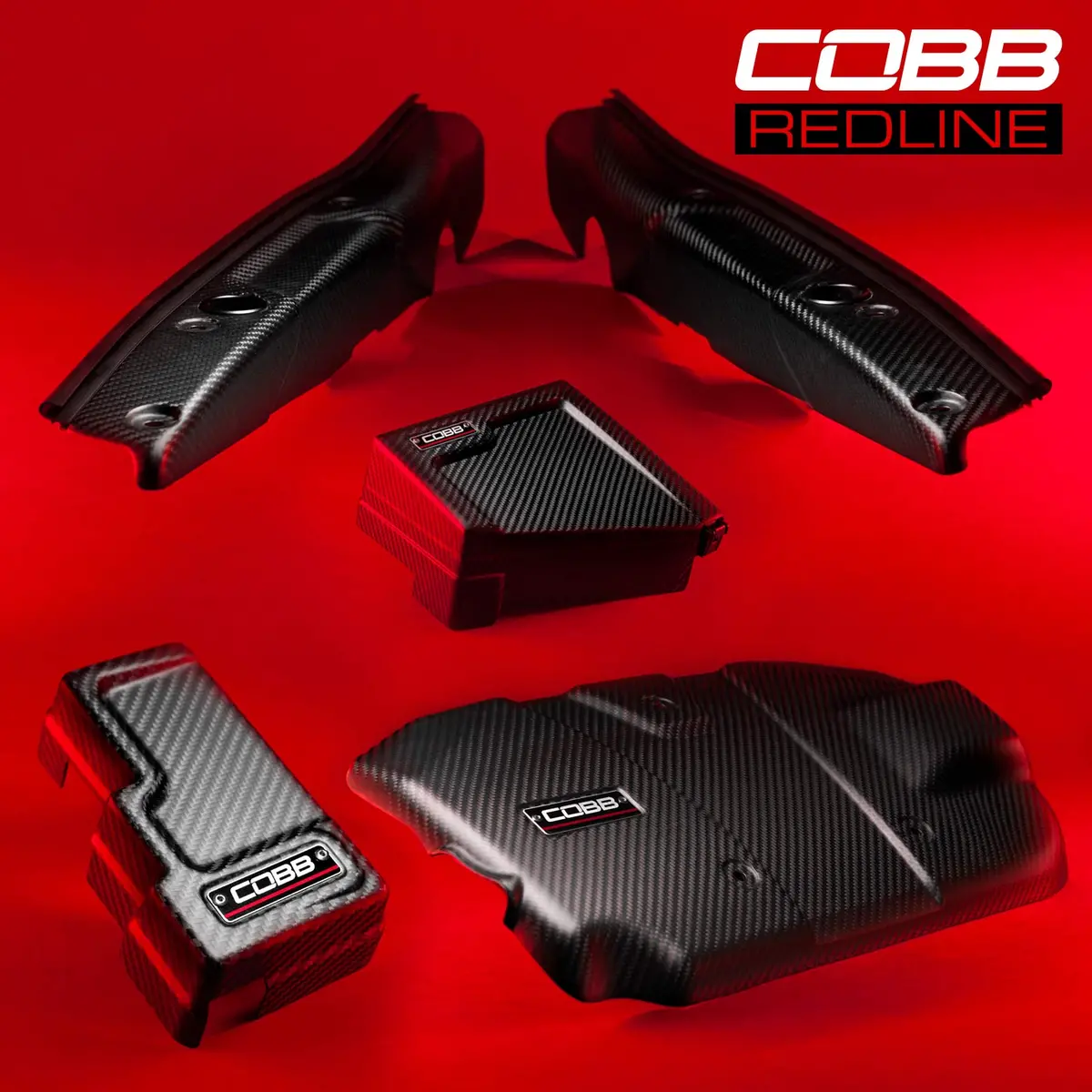 Cobb Subaru Redline Matte Carbon Fiber Dress-Up Kit Wrx 2022-2025 1