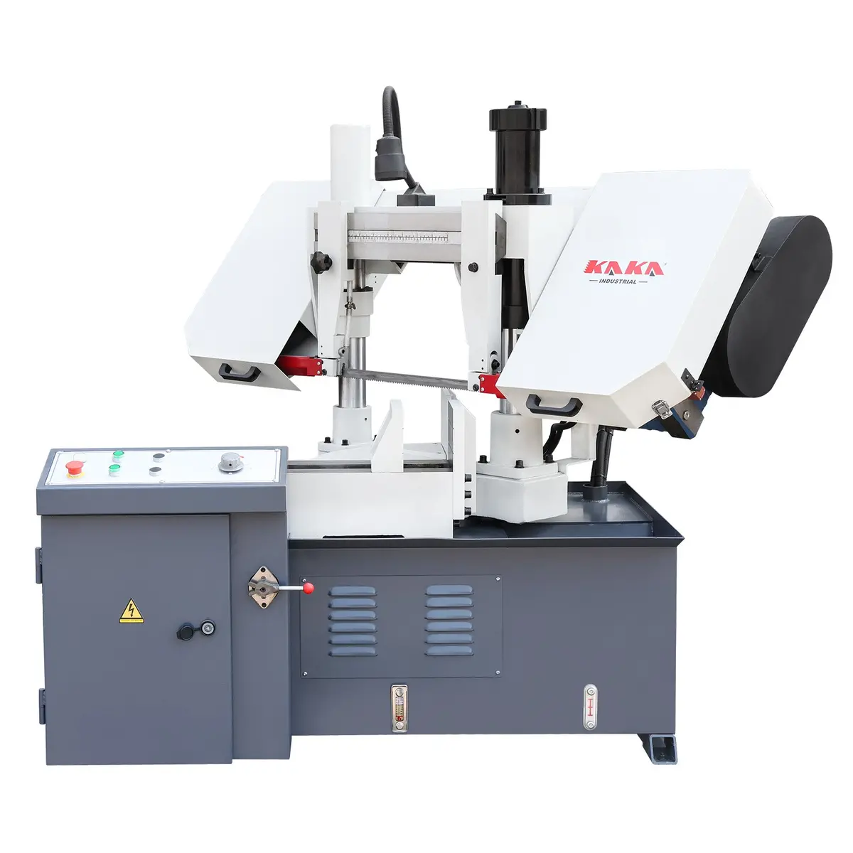 Double Column Band Saw Tbk-11A With Swivel Head, Mitre Band  Saw Machine, 280Mm Metal Cutting Saws 1