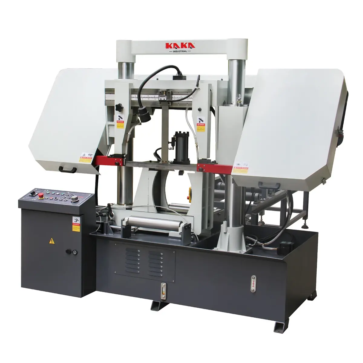Double Column Band Saw Tgk-16A, Ø400mm-400X400mm Dual Column Bundle Cutting Saw, Hydraulic Band Saw Machine, 415V Power 1