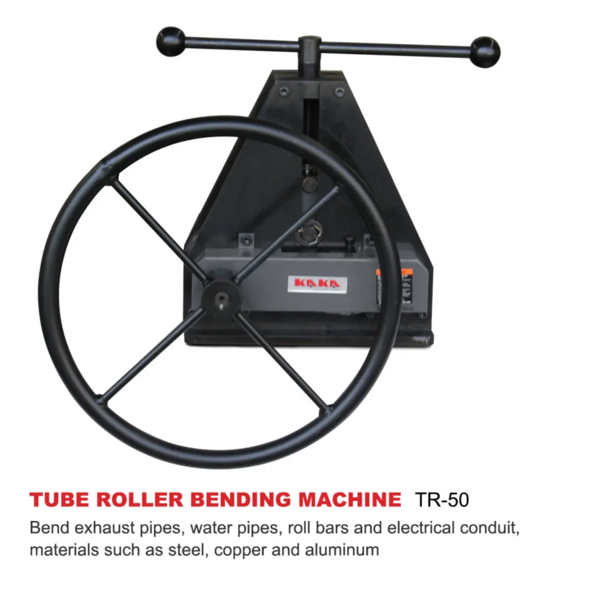 Kang Industrial Tr-50 Manual Tube Pipe Roller Bender, High Precision Tube Pipe Bender 2
