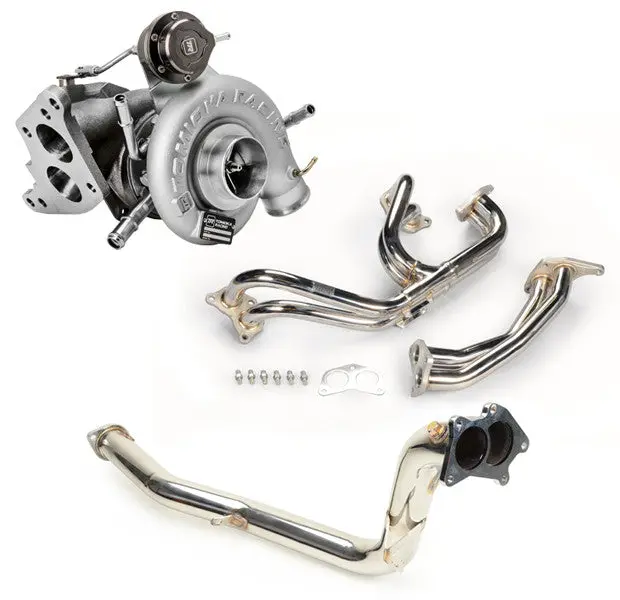 Tr Gtx2971 Ball-Bearing Twin Scroll Turbo Kit Stock Replacement For Subaru 02-07 Wrx & 04-18 Sti 1
