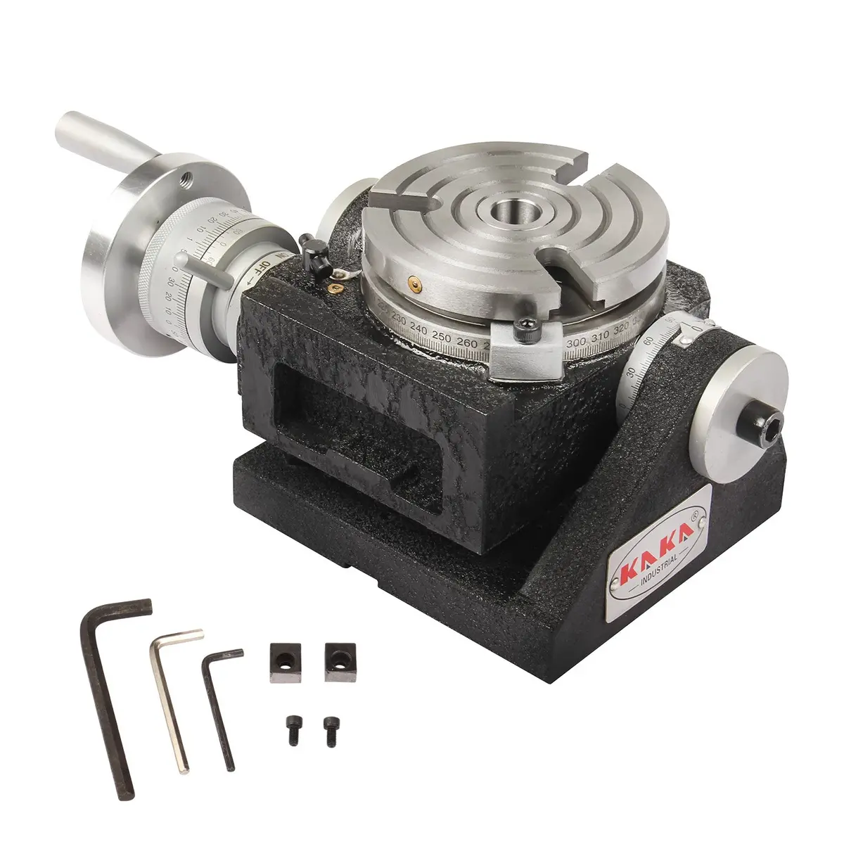 Tilting Rotary Table Tsk-4, 110Mm Od Table Size, 0-90° Tilt, Milling Machine Accessories 1