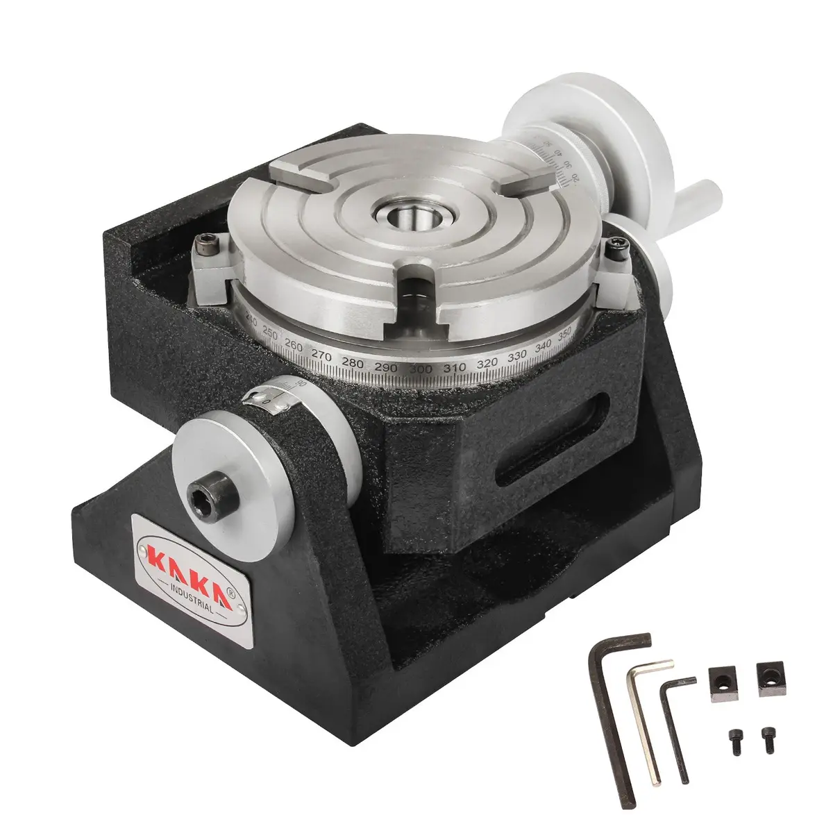 127Mm Workholding Table Tsk-5, Tilting Rotary Table For Lahte Milling Machine, 0-90° Tilting Table 1