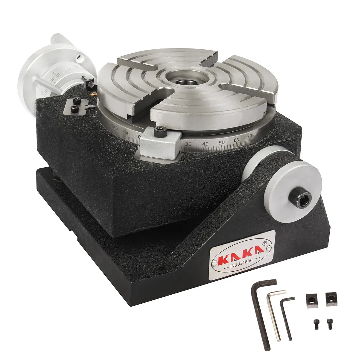 Tilting Rotary Table Tsk-6 For Lahte Milling Machine, 150Mm Od Table Size, 0-90° Tilt 1