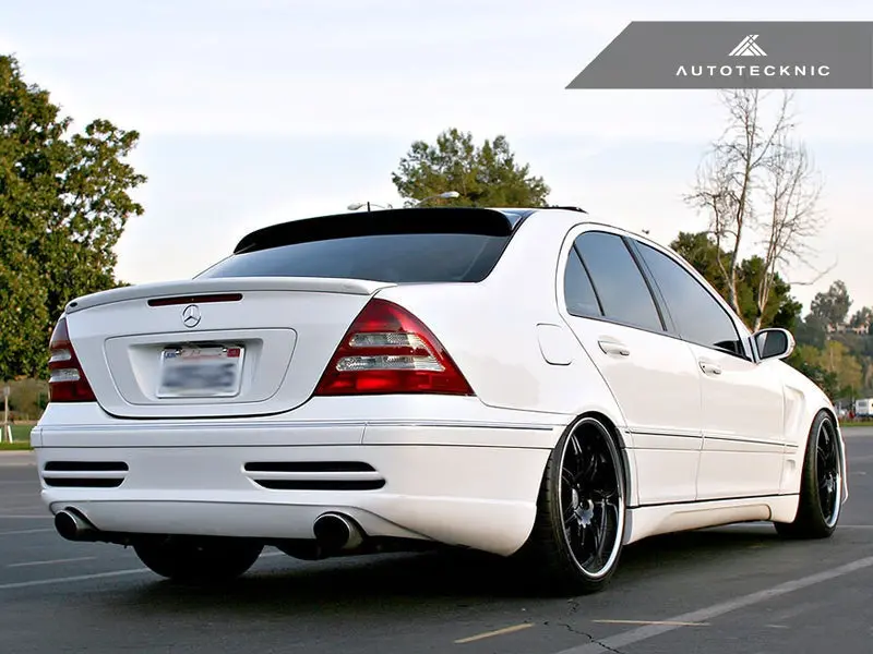 Autotecknic Trunk Spoiler - Mercedes Benz W203 C-Class 2001-2006 1