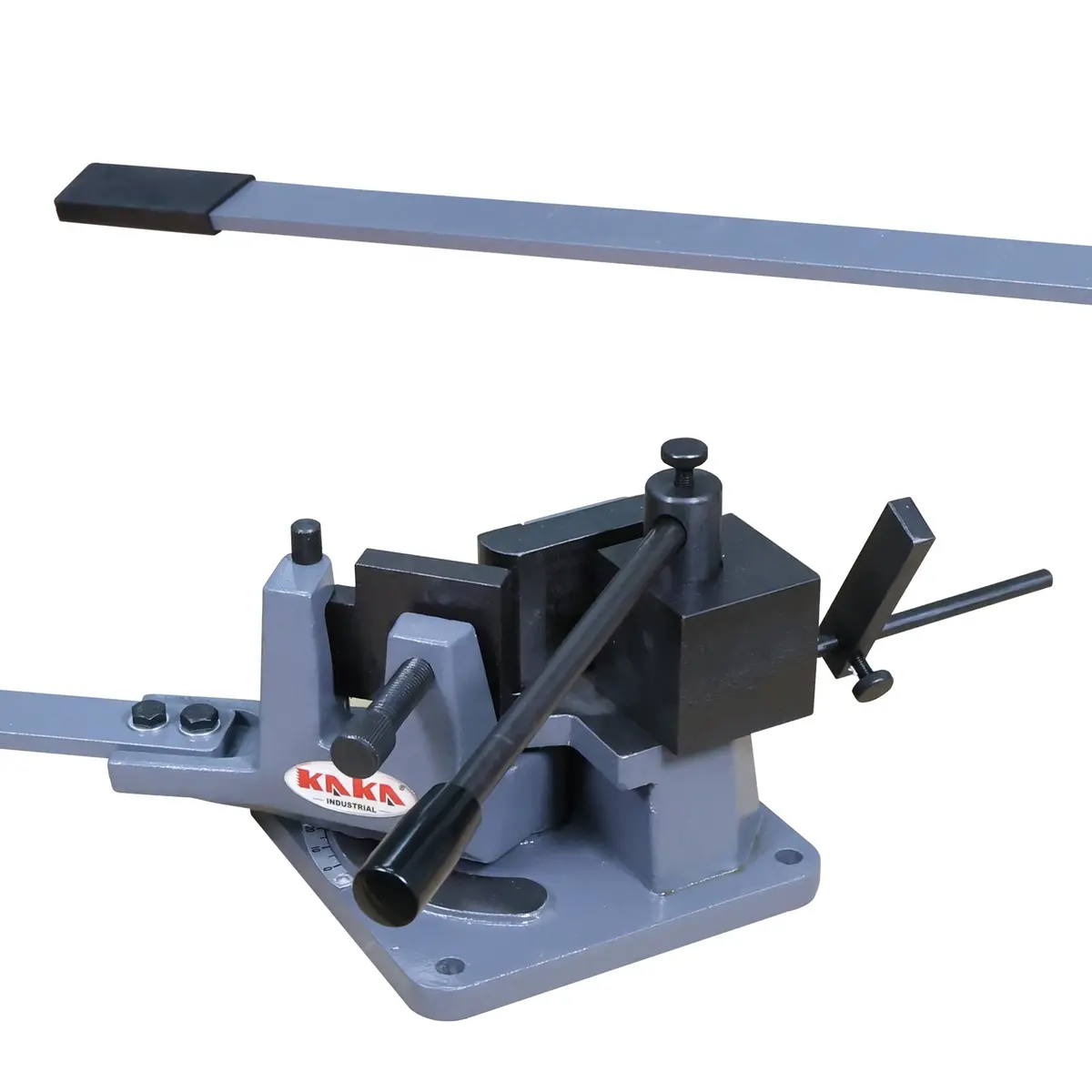 Bench Top Universal Steel Bender Ub-100, 100X10mm Universal Hot & Cold Manual Workshop Bar Bender 1