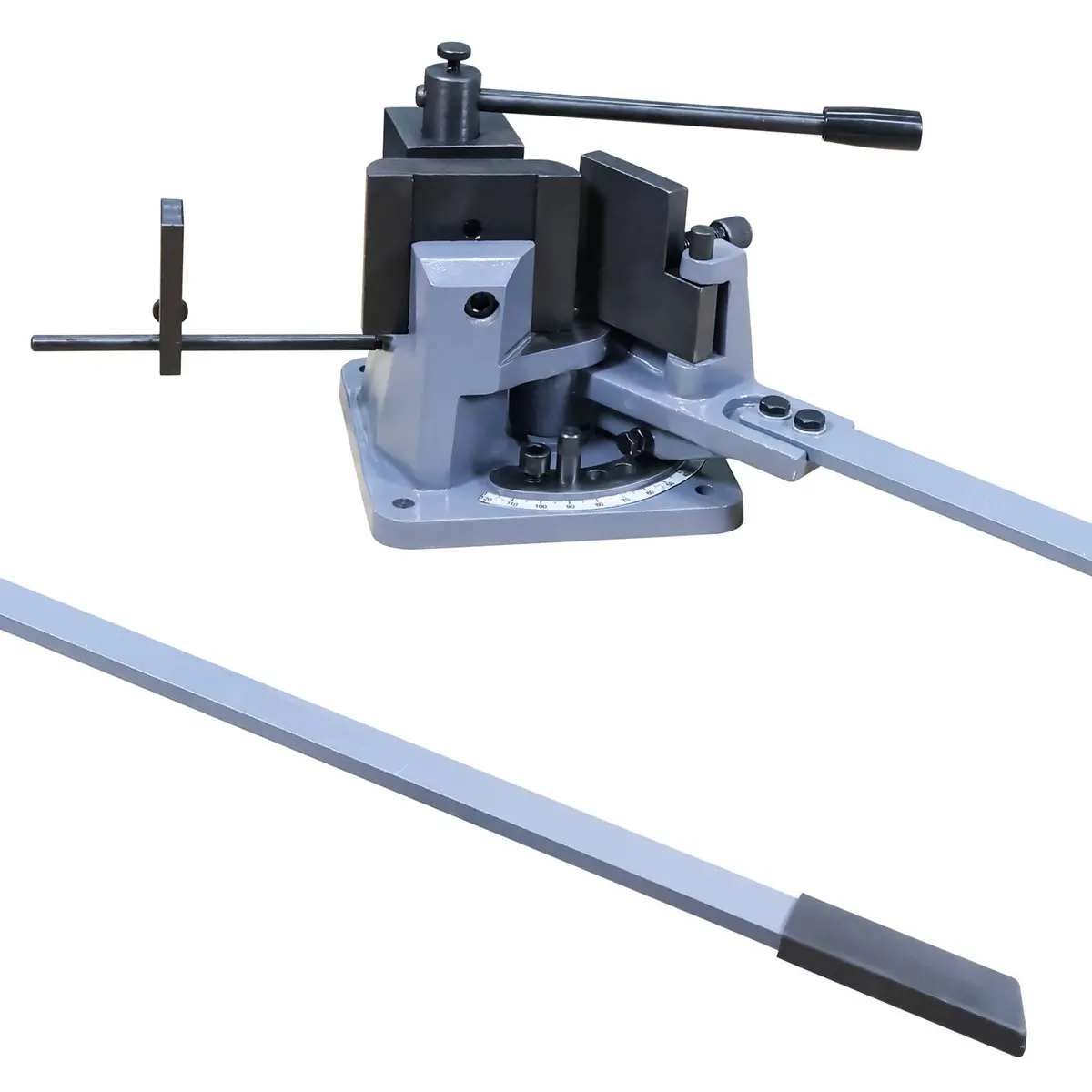 Kang Industrial Ub-70 Cast-Iron Metal Bender, 70Mm Hot And Cold Metal Bender. Strip Steel, Flat Steel, Round Steel And Angle Steel Metal Bender 1