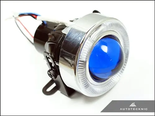 Autotecknic Universal Projector Fog Lights - Blue Projector P1a 1