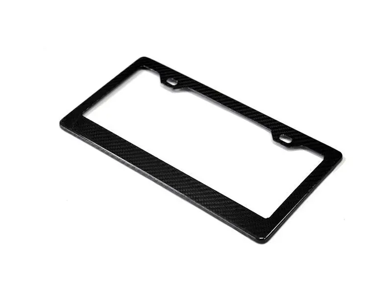 Autotecknic Dry Carbon Fiber License Plate Frame 1