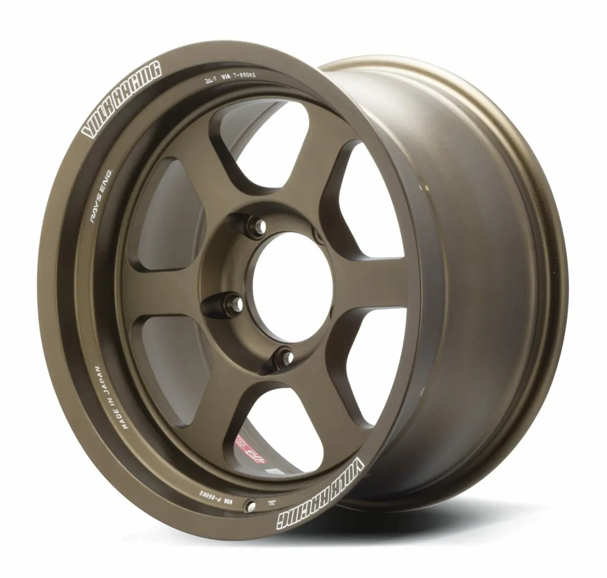 Volk Te37xt M-Spec Wheels 17X8.5 -10 6-139.7 Bronze 1