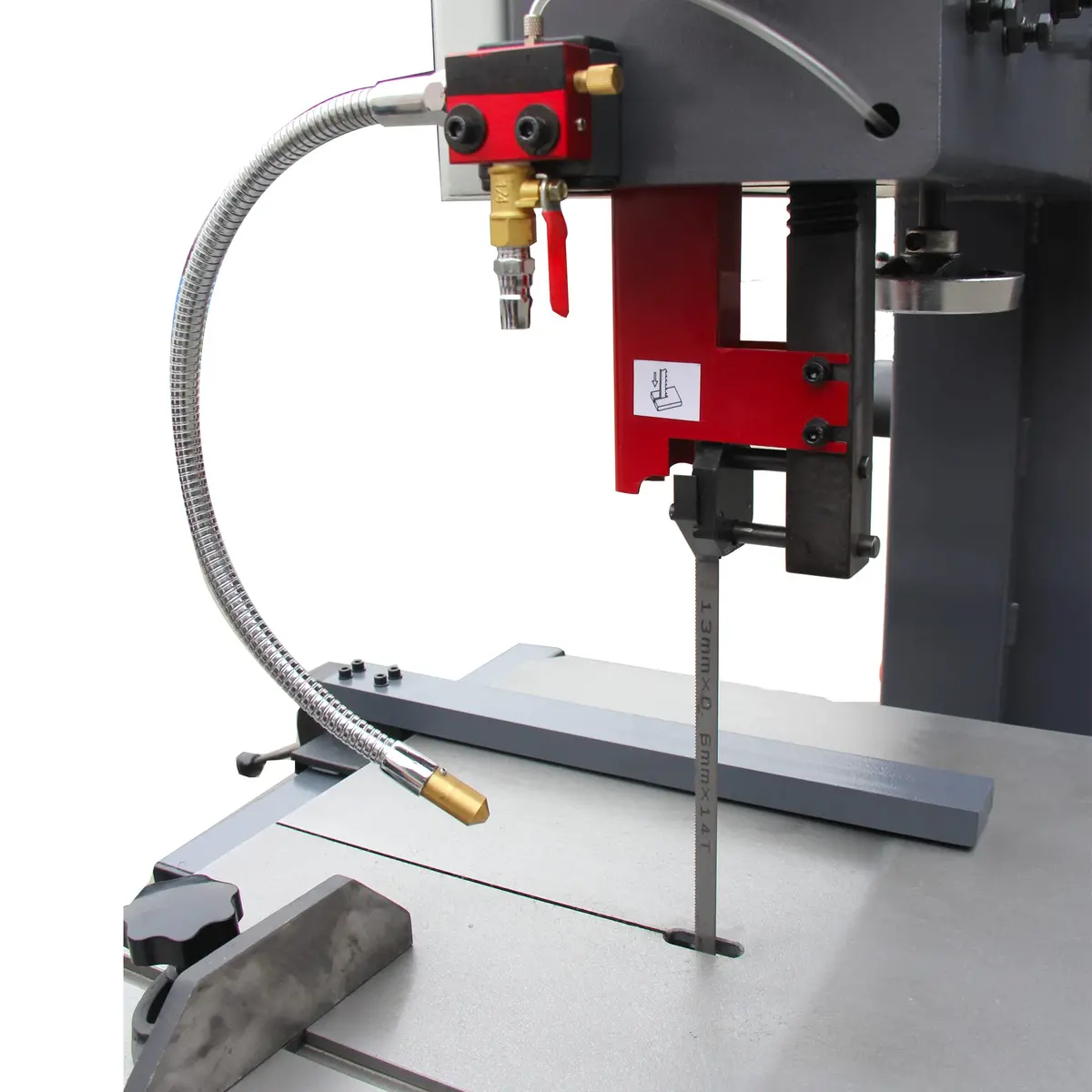 Variable Speed Metal Cutting Band Saw Vs-2012 Vertical Band Saw Curve Cutting With Vertical Blade, 240V Motor 2