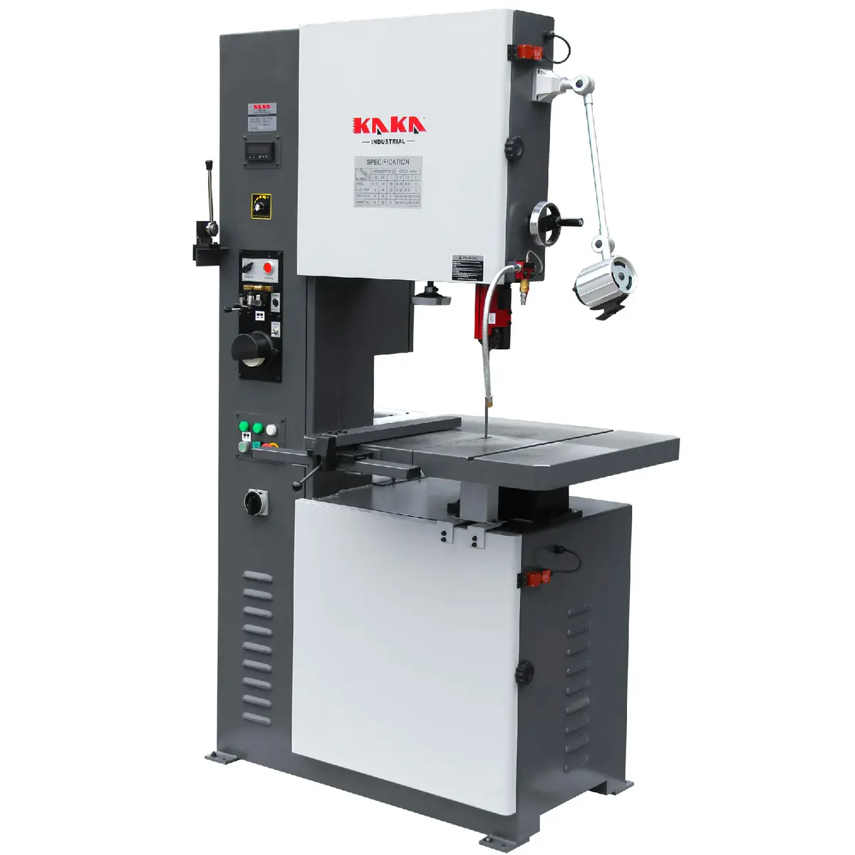 Verical Metal Band Saw Vs-2313, Vertical Band Saw Curve Cutting With Vertical Blade, 240V Motor Variable Speed Band Saw 1