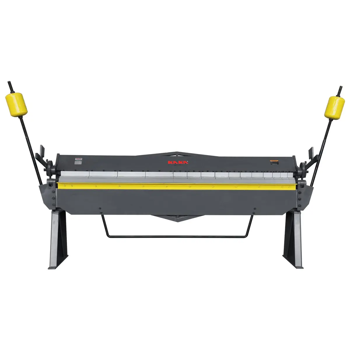 Manual Pan Brakes W-10012A, Heavy-Duty Pan And Box Brake, 2.5Mm  Mild Steel Sgeet Metal Bender, High Versatility And Durability Sheet Metal Box Pan Brake 1