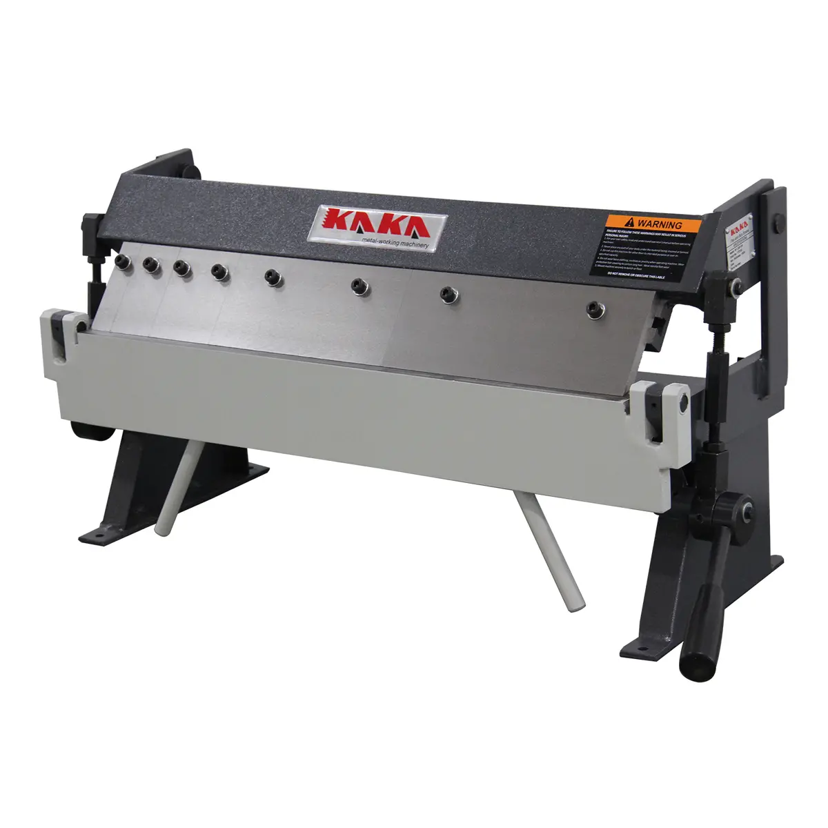 610Mm Manual Panbrake W-2420A, Manual Panbrake Folder, Easy Operation Metal Box Brake For Workshop, Sheet Metal Fabrication Machines 1