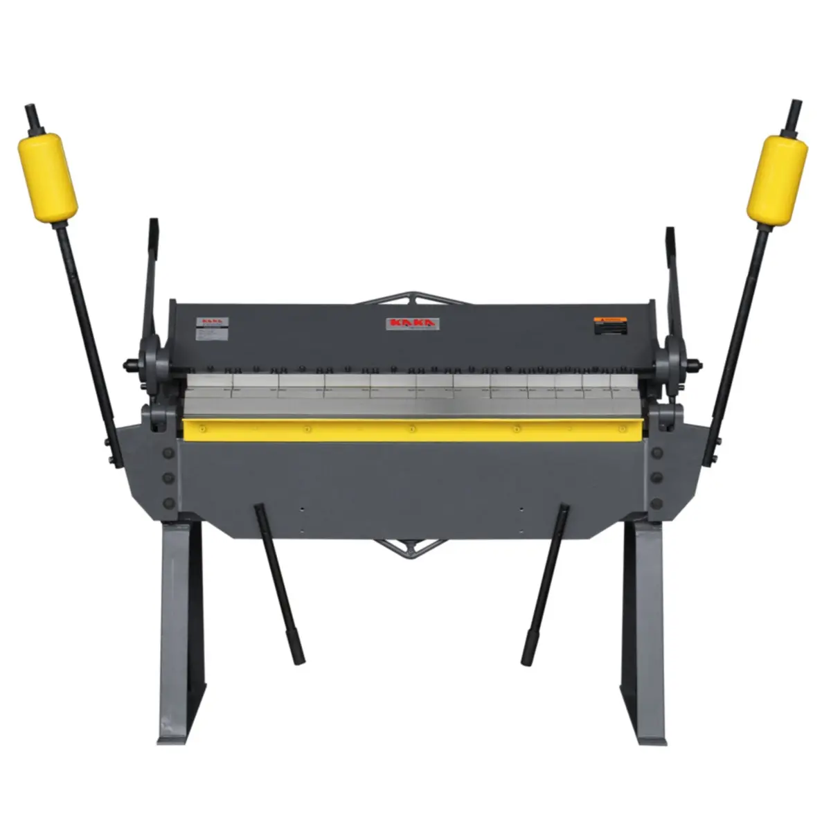 Sheet Metal Folder W-4812 1220Mm Heavy-Duty Manual Panbrake, 2.5Mm Mild Steel Bending Thick, High Versatility And Durability Sheet Metal Box Pan Brake 1