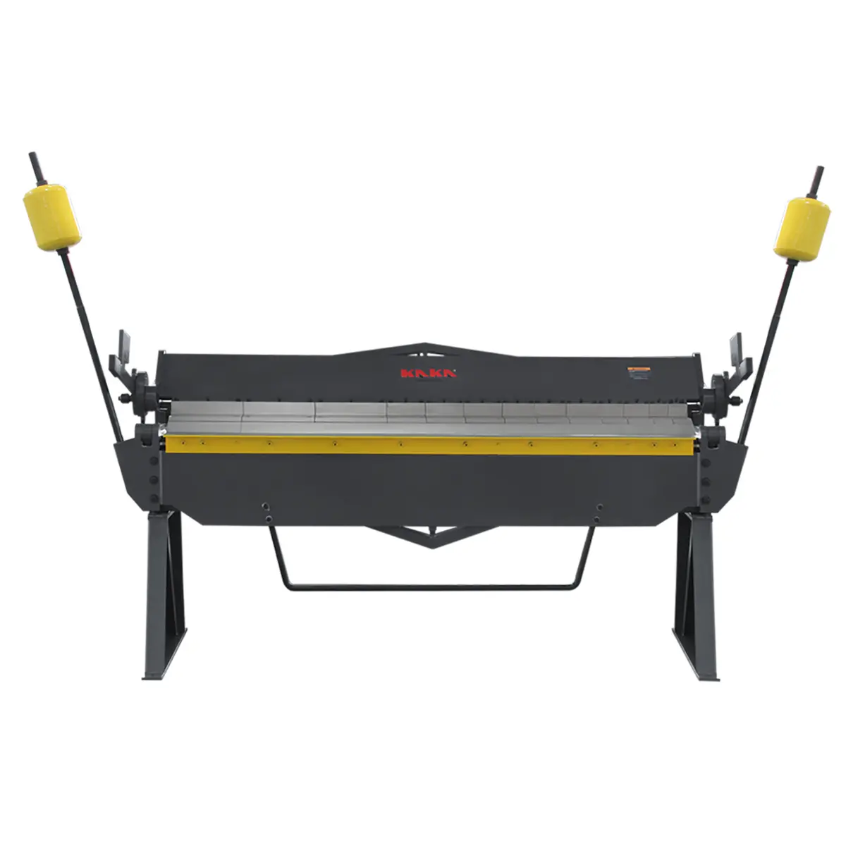 Manual Pan Brakes W-8012A, Heavy-Duty Manual Panbrake Folder, 2.5X2040mm Mild Steel Sheet Metal Bender 1