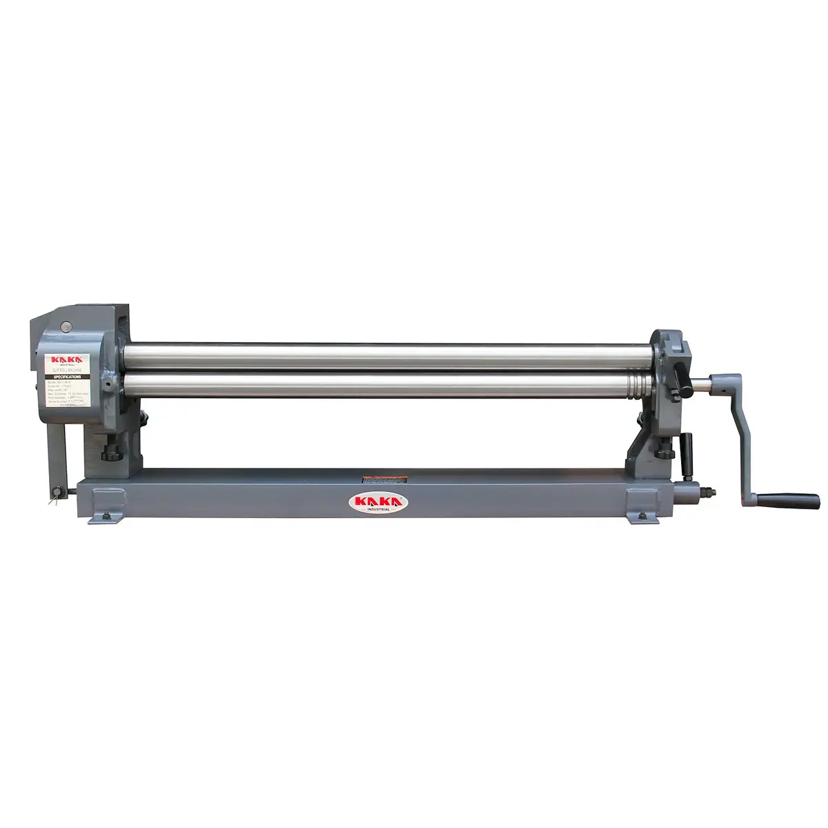 Manual Sheet Curving Rolls W01-3616, 1.5X915mm Mild Steel Sheet Metal Rolling For Workshop 1