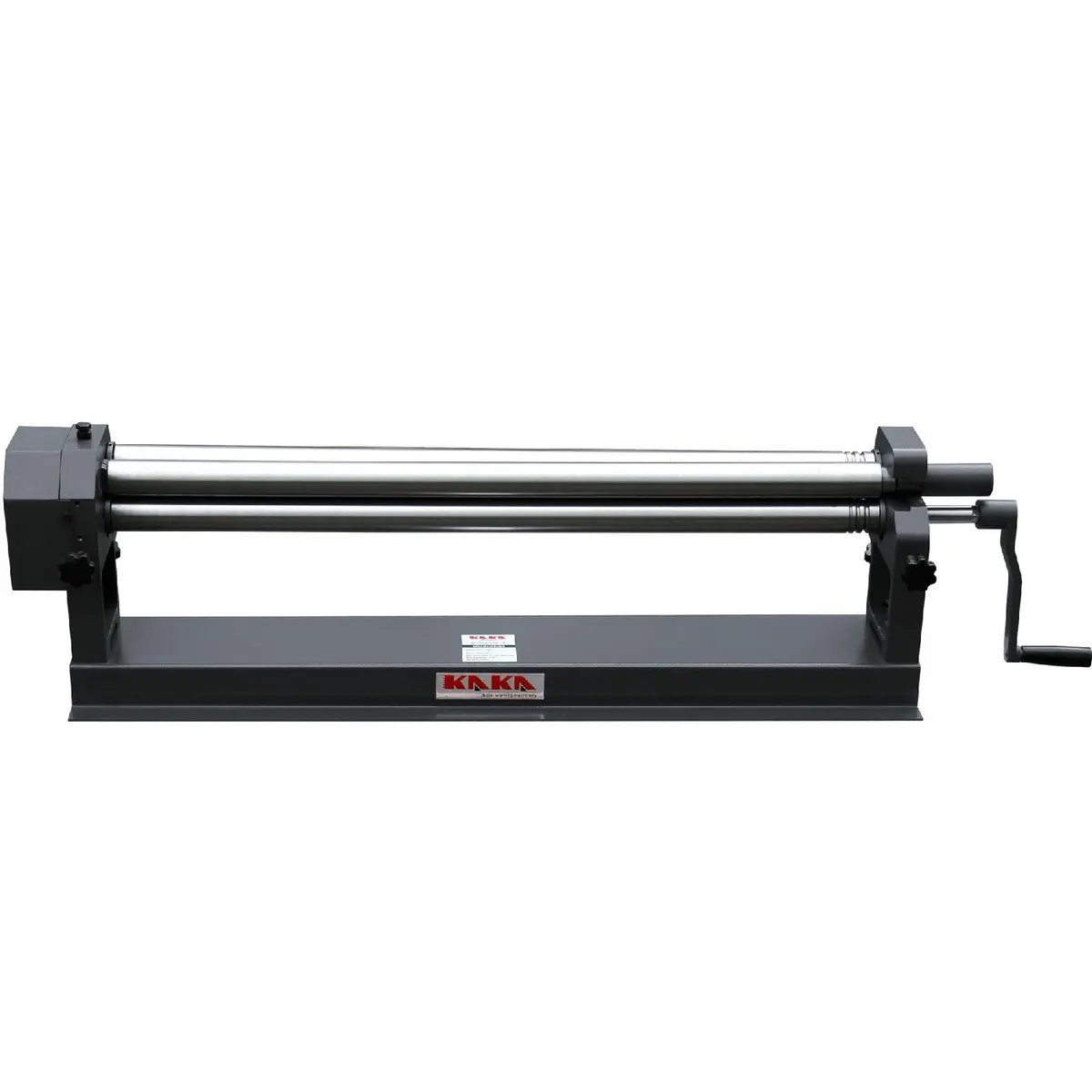 Manual Sheet Metal Curving Rolls W01-5116, 1.5X1300mm Mild Steel Capacity Plate Curve Roller 1