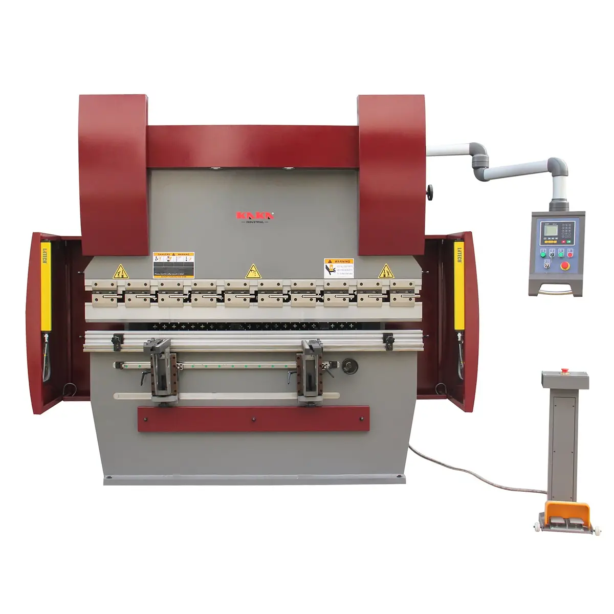 Vertical Press Brake Wc67y-63/2040A, E21 System Vertical Press Brake, Nc Type Press Brake With 63T Pressure, 415V Power 1