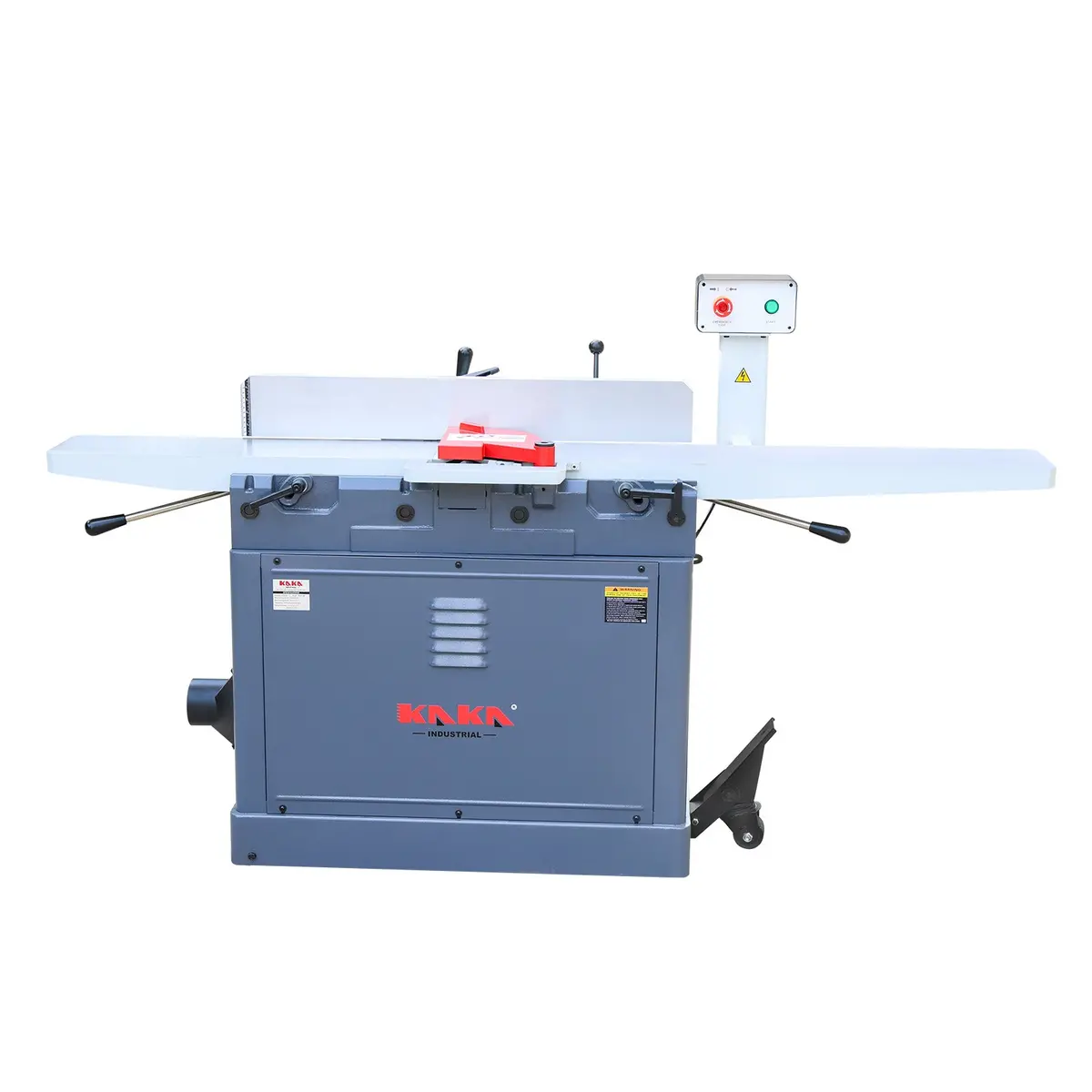 200Mm Woodworking Jointer Wdp-768 C/W Helical Cutterhead & Mobile Base 1