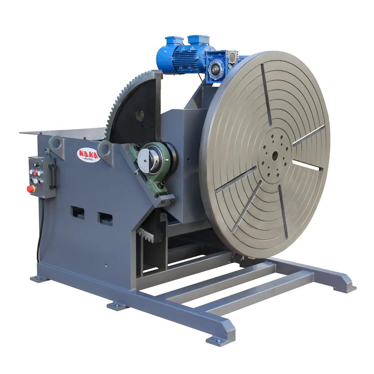 Heavy Duty Welding Positioner Wp-1000, 1500Kg Horizontal / 1000Kg Vertical Capacity, Table Tilting Welding Porsitioner, Turn Table 415V 1
