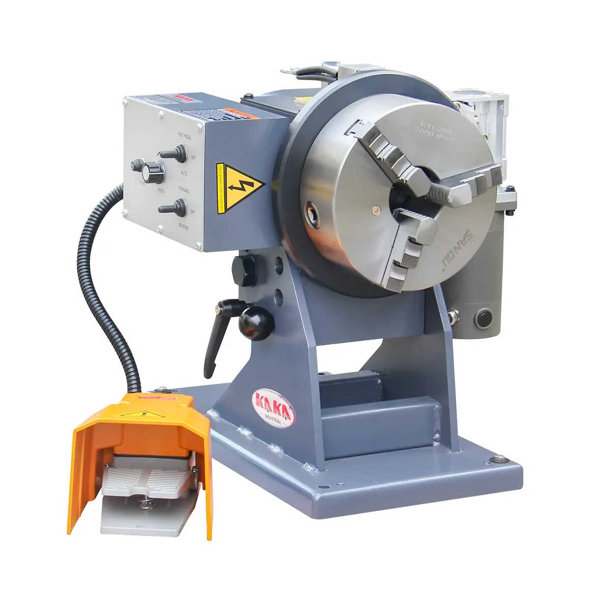 Turn Table, Welding Positioner Wp-110T Rotating Table For Tube Welding, C/W 3-Jaw Self-Centering Chuck 1
