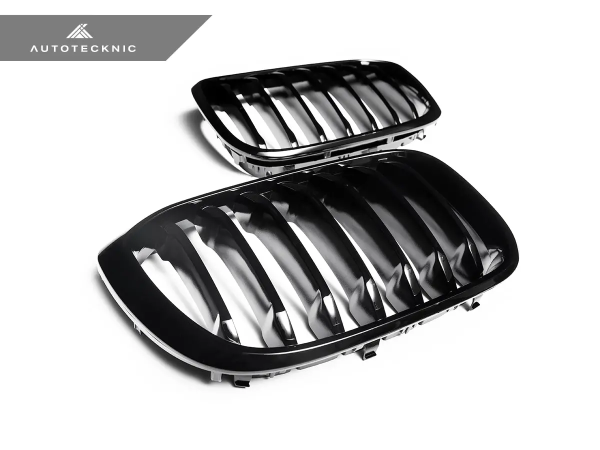 Autotecknic Gloss Black Front Grille Set - G01 X3 | G02 X4 Pre-Lci 1
