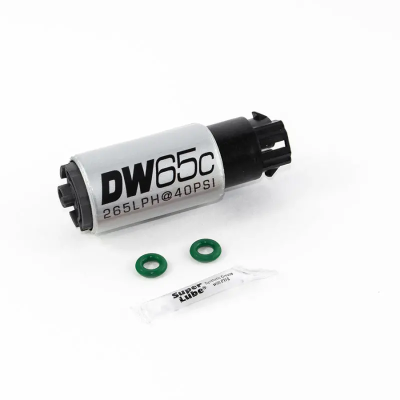 Deatschwerks 265 Lph Compact In-Tank Fuel Pump W/ 08-12 Gtr Set Up Kit (2 Required) 1
