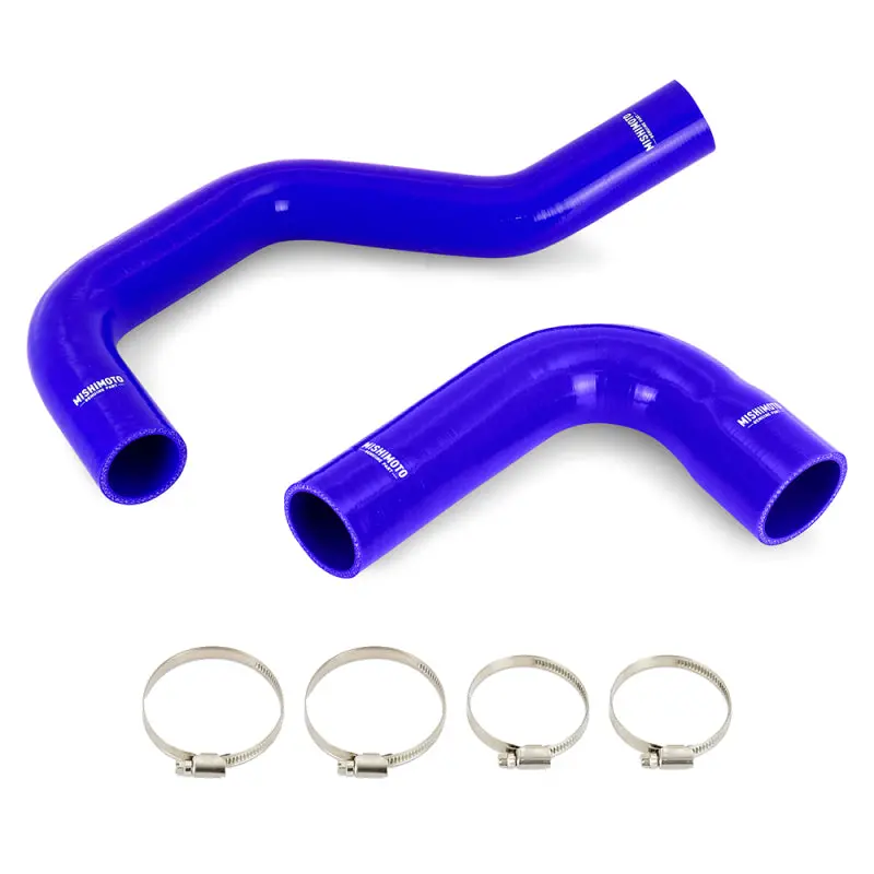 Mishimoto 1991-1993 Dodge 5.9L Cummins Silicone Coolant Hose Kit Blue 1