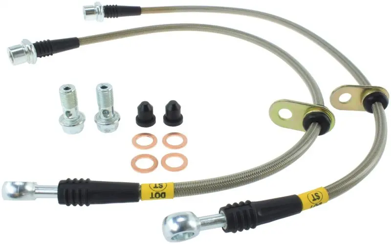 Stoptech 94-99 Celica Gt Rear Stainless Steel Brake Lines 1